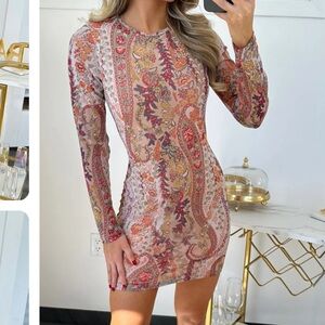 Boutique body con mini dress small